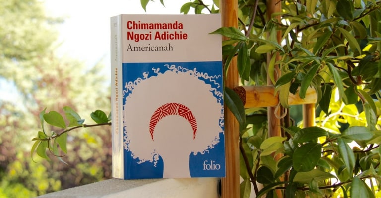Couverture d'Americanah par Chimamanda Ngozi Adichie